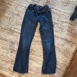 Levi's Dark Blue Girls Boot Cut Jeans